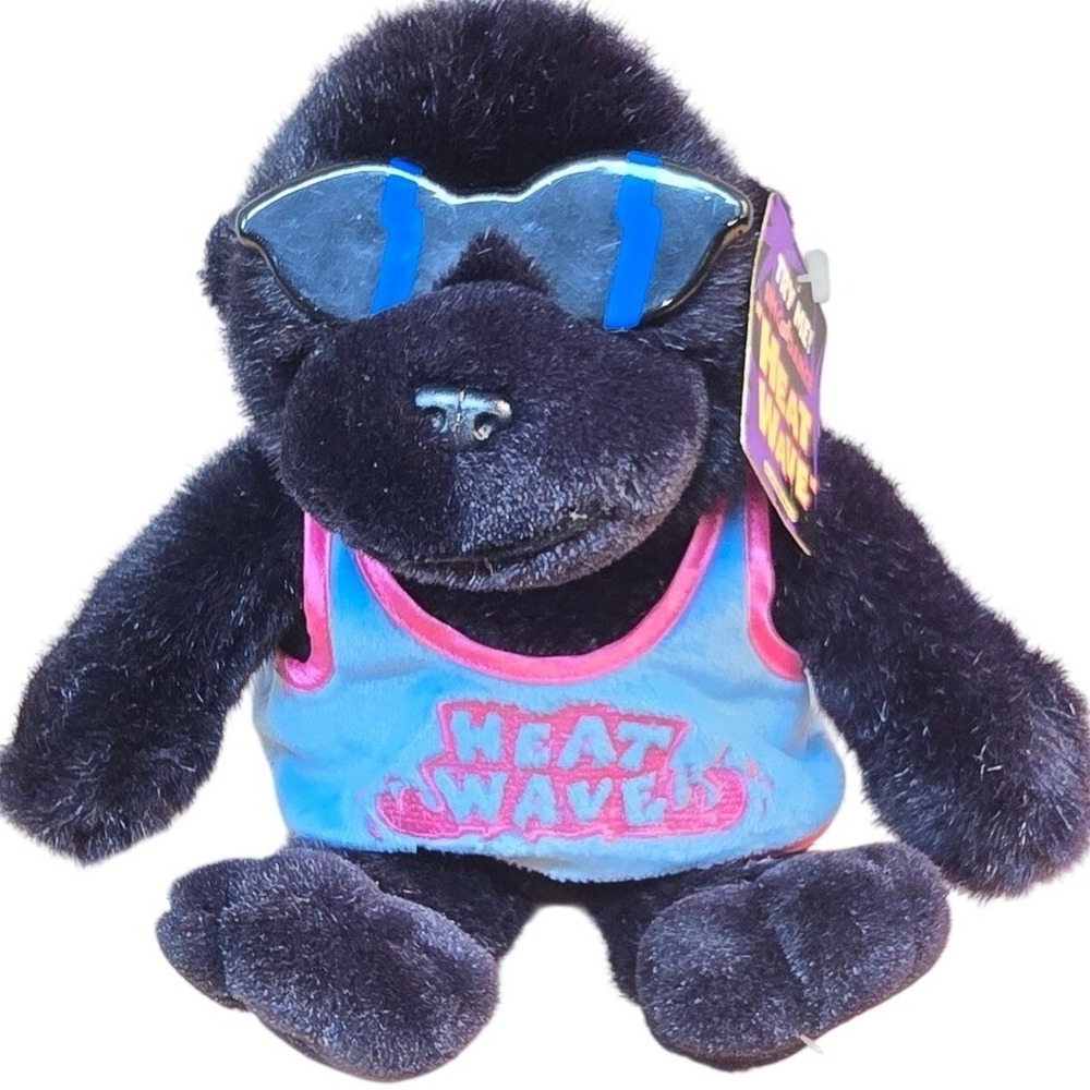 Dan Dee Heat Wave Sing & Dance Animated Gorilla Black Plush WORKS Vintage